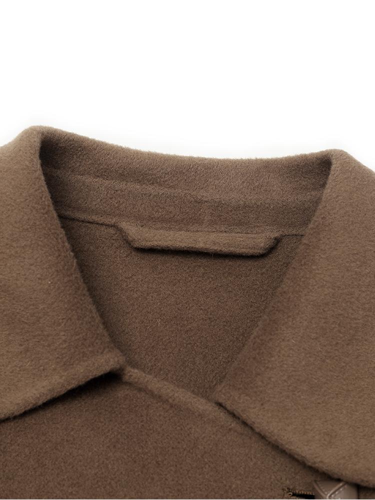 Tencel Woolen Double-Faced Coat GOELIA