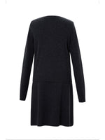 [Preview] 100% Wool Rhinestone Cardigan And Skirt Two-Piece Set GOELIA