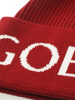 Letter Jacquard Knitted Hat GOELIA