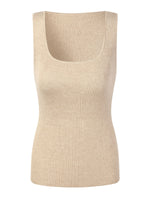 Square Neck Women Knit Tank Top GOELIA