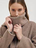 Wool Blend Gradient Reversible Scarf GOELIA