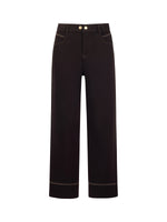 [Preview] Denim Fleece Lined Women Ankle Jeans GOELIA