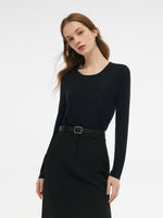 Two-Pack Modal Unisex Long Sleeve Top GOELIA