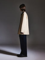 Loose Fit H-Line Zip-Up Unisex Mid-length Jacket GOELIA