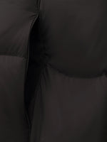 Black Hooded Goose Down Coat GOELIA