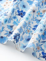 19MM Mulberry Silk Floral Print Skirt GOELIA