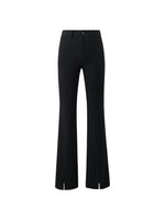 Stretchy High-Waisted Slit Women Pants GOELIA