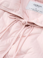 [Preview] Mandarin Collar Women Cropped Goose Down Jacket GOELIA