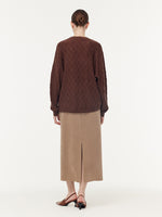 Wool Blend Sequins Women Sweater GOELIA