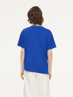 Asymmetrical Hem Heart Decorated Women T-Shirt GOELIA