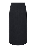Knit Vest & Mock Neck Top & Skirt Three-Piece Set GOELIA