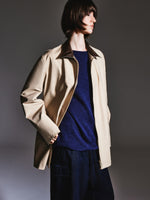 Loose Fit H-Line Zip-Up Unisex Mid-length Jacket GOELIA