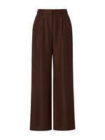 Tencel Acetate Linen Blend Women Pants GOELIA