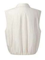 [Preview] Stand Collar Padded Women Zip-Up Vest GOELIA