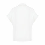 22 Momme Silk Short Sleeve Women Shirt GOELIA