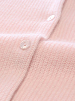 100% Cashmere Reversible Women Cardigan GOELIA