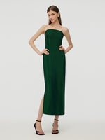 Glitter Women Party Slip Maxi Dress With Detachable Spaghetti Strap GOELIA