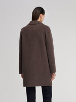 Wool Camel Hair Blend Double-Faced Women Coat GOELIA
