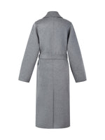 [Preview] 100% Cashmere Double-Faced Women Wrap Overcoat GOELIA