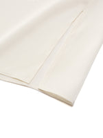 22MM Mulberry Silk Women Shirt With Detachable Ruffle Detail GOELIA