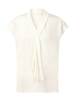 22MM Mulberry Silk Tie Neck Women Blouse GOELIA