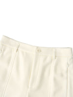 [Preview] Knitted Stretch Curved Leg Women Pants GOELIA