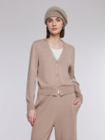 [Preview] Mock-Layered Knit Top And Pants Two-Piece Set GOELIA