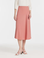 Acetate A-Line High-Waisted Women Half Skirt GOELIA