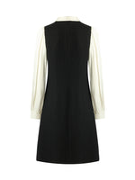 Double-Layer Patchwork Women Mini Dress GOELIA