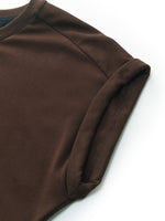Stretch Asymmetric Hem Women Drawstring Cap Sleeve Knit Top GOELIA