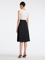 Xiang Yun Silk Knee-Length Women Skirt GOELIA