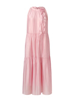 Women Halter Maxi Dress With Detachable Flower GOELIA
