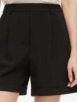 Stretch Adjustable Waist Women A-Line Shorts GOELIA