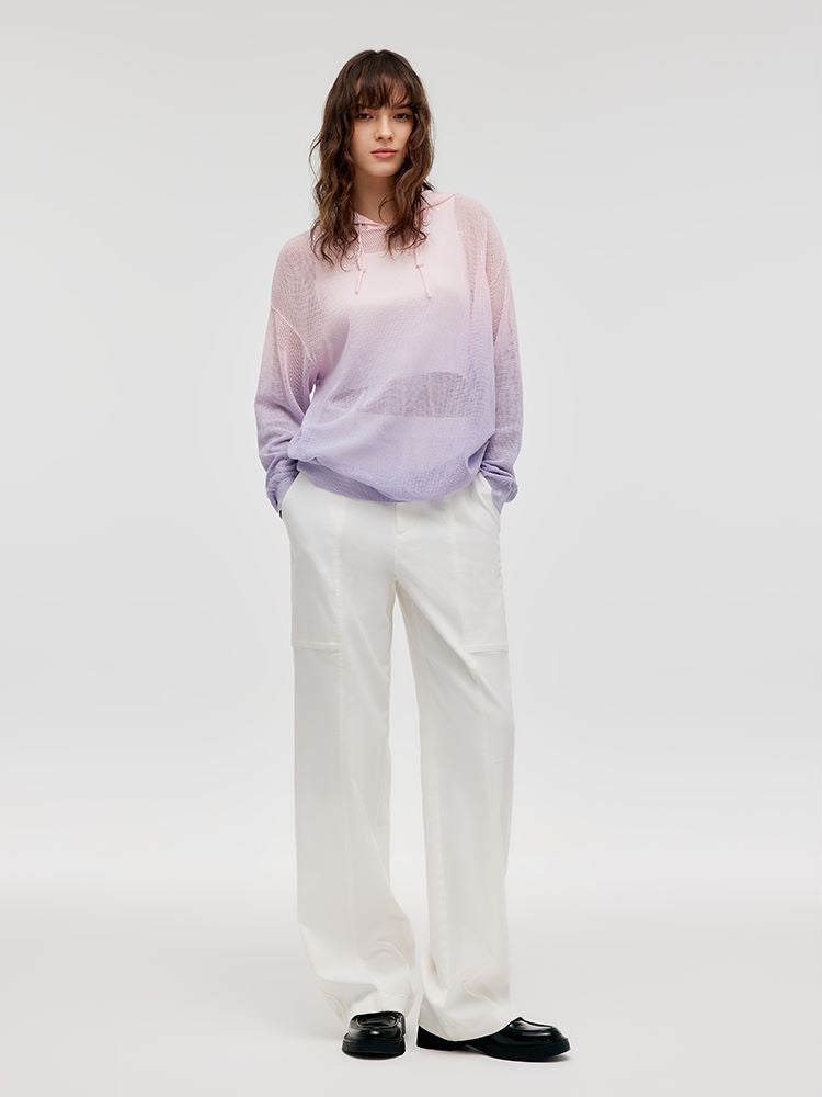 GOELIA X CHRISTINE PHUNG Knitted Hoodie And Tank Top Two-Piece Set GOELIA