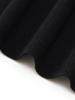 Machine Washable Wool Beaded Women Knit Top GOELIA
