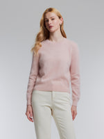 [Preview] 100% Brushed Cashmere Women Sweater GOELIA