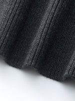 Tencel Wool Blend Zip-Up Women Cardigan GOELIA