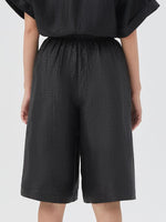 18 Momme Xiang Yun Silk Bermuda Shorts GOELIA
