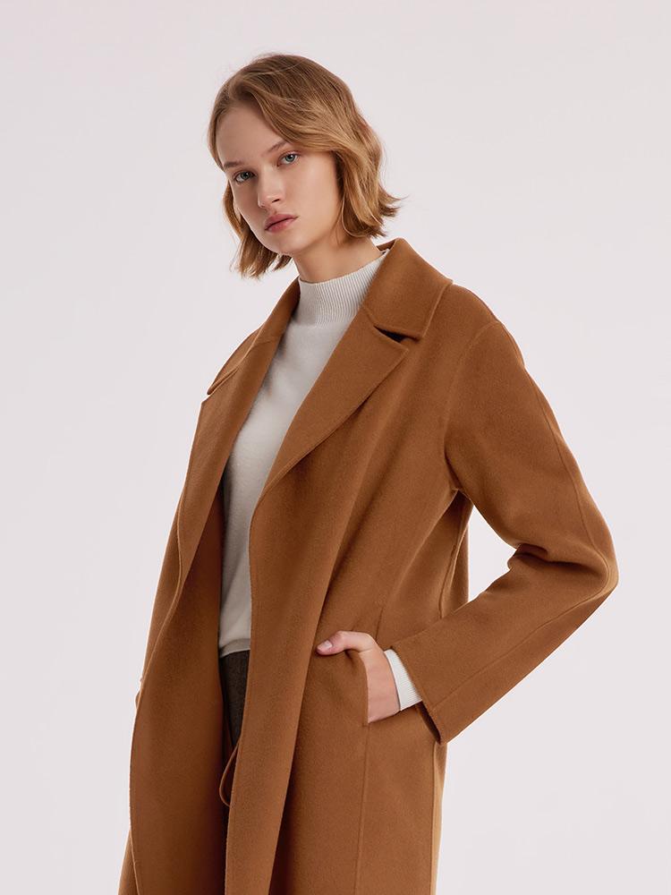 Wool And Cashmere Double-Faced Coat GOELIA