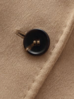 [Preview] Wool Silk Blend Women Wrap Overcoat GOELIA