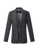 Mock-Layered Slim Fit Women Tailored Blazer GOELIA