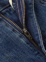 Denim Women Ankle-Length Cuffed Jeans GOELIA