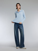 [Preview] Cashmere Wool Blend Women Hooded Sweater GOELIA