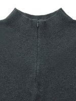 Cashmere Blend Mock Layered Knit Top And Pants Two-Piece Set GOELIA
