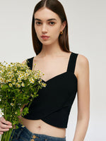 Crossover Women Knitted Tank Top GOELIA