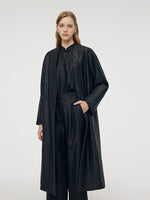 18 Momme Xiang Yun Silk Women Overcoat GOELIA