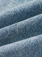 100% Cotton Denim Unisex Oversized Shirt GOELIA