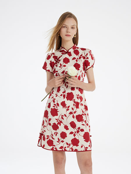 PAMEOPOSE mandarin mini dress Sサイズ PAMEO POSE（パメオポーズ）の「Mandarin Mini Dress
