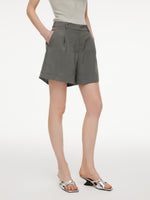 [Preview] Triacetate Blend Women A-Line Shorts GOELIA