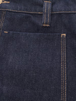 [Preview] 100% Cotton Denim Slimming Seamed Women Shorts With Belt GOELIA